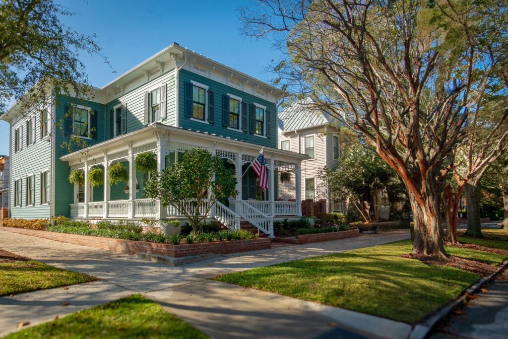 Photo of a downtown wilmington, nc historic home renovation